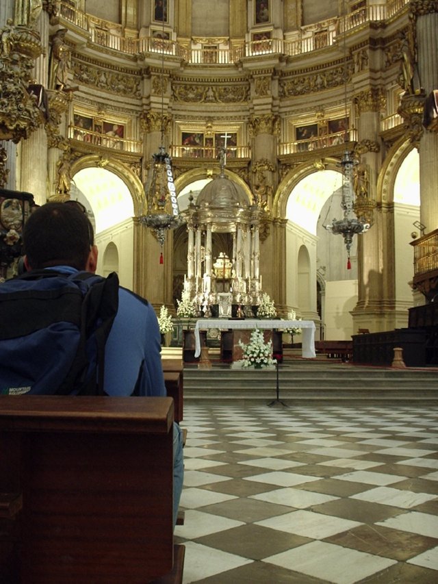 P5260295 Altaar - Catedral santa maria de la encarnacion - Granada